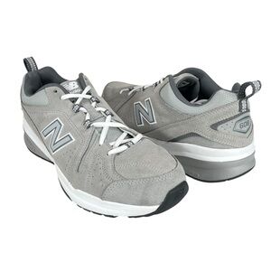 New Balance 608 V5 Men’s Size 13 Gray Suede Walking Shoes MX608UG5